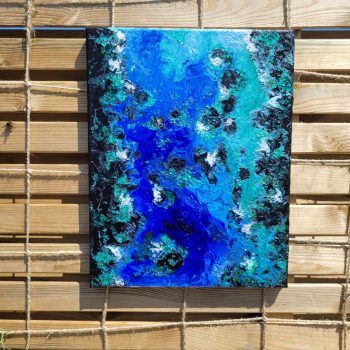 Stepping stones canvas