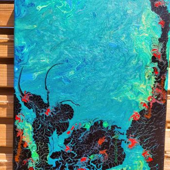 Sea creatures canvas