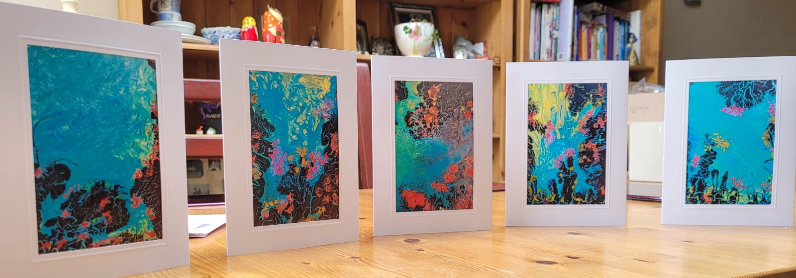 Blank greeting cards